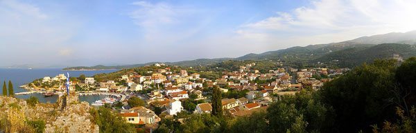 Panorama von Corfu