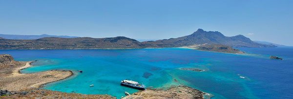 Bild vom Blick auf Gramvousa in Kreta